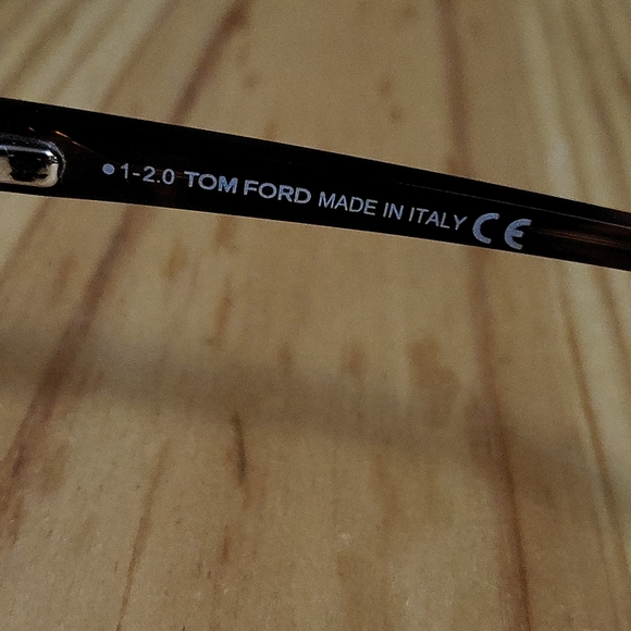 NEW TOM FORD TF5424 56A HAVANA AUTHENTIC EYEGLASSES FRAMES 53-15-140MM W/CASE - Picture 3 of 4